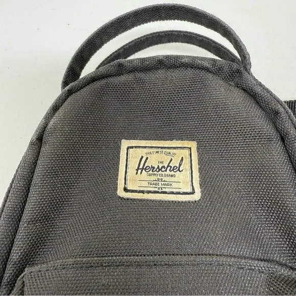Herschel Supply Co. Black Nova Mini Backpack Shaped Cross Body Bag - Picture 4 of 7
